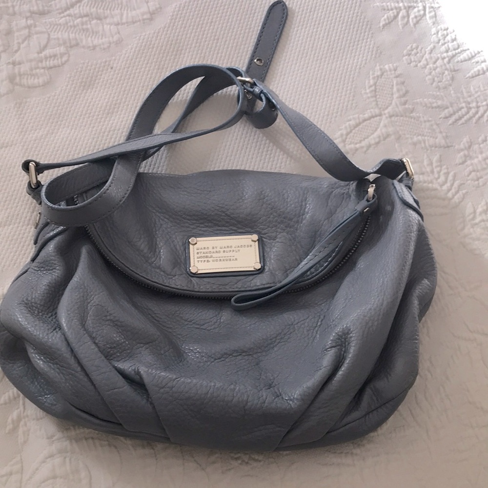 Marc Jacobs hobo bag, light blue.